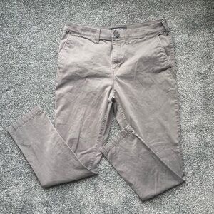 Express Gray Chinos Versatile Cotton Blend